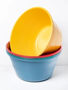 Tray, Plastic Bowl 25 Pieces For Home - A - View 2