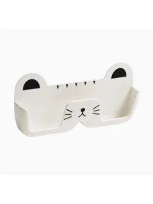 壁挂式眼镜收纳架，眼镜架，时尚眼镜收纳架，可爱猫咪造型眼镜架，床头眼镜架，免打孔，节省空间眼镜展示架，免打孔眼镜收纳架，适用于玄关、客厅 - 彩色 - 查看 5