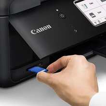 Canon Pixma TR8620a Wireless All-In-One Printer Copy Scanner Fax Home Office Bundle - View 5