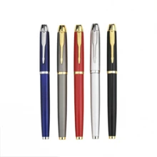 Metallkugelschreiber, schwarze Tinte, mittlere Spitze (0,5 mm), geschmeidiges Schreiben, nachfüllbar, Geschäftsgeschenk-Stift, Unterschriftenstift, unisex, geeignet für Büro-/Verwaltungsmitarbeiter, Premium-Metallstift, unverzichtbar für den Schulanfang - Mehrfarbig - Übersicht 7