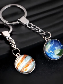 Quà tặng tiệc tùng, Móc khóa, Móc khóa hành tinh phát sáng, Móc khóa phát quang trong bóng tối, Móc khóa hệ mặt trời, Móc khóa Trái đất, Móc khóa Mặt trăng, Móc khóa thiên hà, Móc khóa chín hành tinh, Pha lê hai mặt, Móc khóa thủy tinh, Hợp kim kẽm, Móc khóa vũ trụ, Hành tinh tròn, Phát sáng, Quà tặng sáng tạo, Quà sinh nhật, Quà tặng ngày lễ, Quà Giáng sinh, Quà tốt nghiệp - Nhiều màu - Xem 7