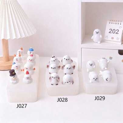 DIY 3D Seal, Snowman Mold, Resin Craft Accessory, Desktop Decor, Office Decoration
