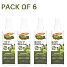 Set de 6 acondicionadores sin enjuague de Fórmula de Aceite de Oliva Palmer's Shine Therapy de 8.5oz cada uno - 15g - Ver 1