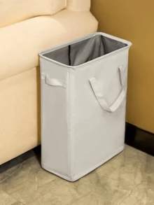 1 giỏ đựng quần áo bẩn mỏng có tay cầm, giỏ đựng quần áo nhỏ có nắp lưới, giỏ đựng quần áo bẩn hẹp dùng cho phòng ngủ, tủ quần áo và phòng tắm. - Nhiều màu - Xem 4