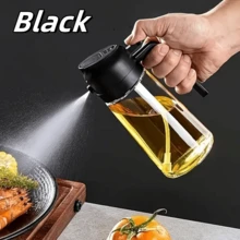 1个塑料橄榄油喷雾器/分配器 - 便携式 15.89 盎司二合一喷雾瓶，适用于烹饪、烧烤、空气炸、烘焙、沙拉等。是烹饪、厨房用油分配器和喷雾瓶的理想之选。烧烤必备，现代厨房电器，经久耐用，适用于空气炸锅和烤架。 - 彩色 - 查看 14