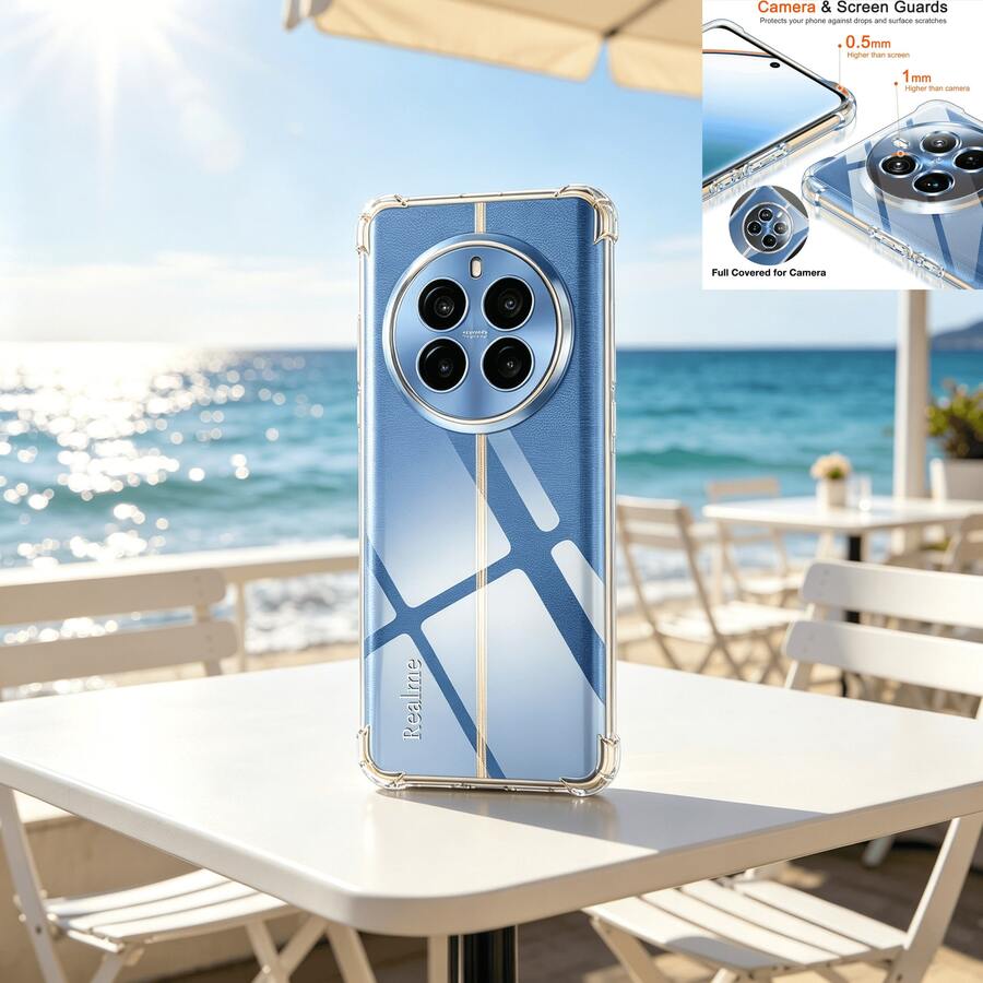 Ốp lưng điện thoại C85 (5G) trong suốt, tối giản và thanh lịch - Trong sáng - Xem 1