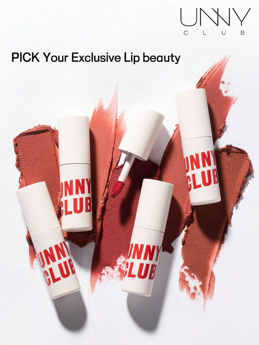 UNNY CLUB Son bóng lì lâu trôi, không thấm nước, thương hiệu Basic Cosmetics - M03 - Xem 1