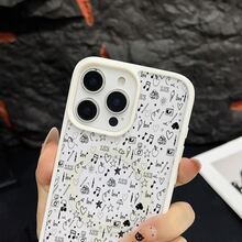 マグネット式黄ばみ防止 | 高級感あふれる2in1アクリルマグネット式スマホケース！スタイリッシュで手触りも良く、実用的な保護機能とマグネット式・耐衝撃設計を融合させた、高級感あふれるケースです。 ハンドペイントパターンケース  11  17e 手机壳  17e 手机壳 家族、恋人、友人、そして子供たちへのプレゼントに最適です。  17 Pro/15 Pro/14 Pro/Apple  Air/15 Plus/15 Pro Max/13/14 Plus/16/ 13 pro/16 Plus/15/16 Pro/14 Pro Max/16 Pro Max/12/14/11 Pro/11 Pro Max/16e/17 Pro Max/13 Pro Max/17e/12 Pro/12 Pro Max/17 - ブラック - チェックする 5