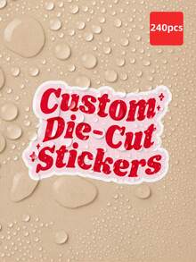 1/20/60/120/240pcs Customizable Self-Adhesive Labels, Can Print Custom Logo, Personalized Text And Customized Patterns. Used For Decorating Gift Packaging, Adding Personal Style. Suitable For Mailing Labels, Order Stickers And Other Multiple Uses. Multiple Sizes Available, Perfect For Parties And Other Occasions - Multicolor 2 - View 95