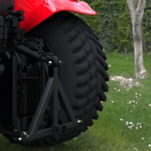 Adaptador de enganche receptor de 3 puntos de alta resistencia para tractores de categoría 1 – Barra de tiro de 2" – Compatible con Kubota BX, maquinaria agrícola, LM25H, WLM, NorTrac, Yanmar, Kioti – Ideal para remolcar remolques y accesorios de cargador - A - Ver 7
