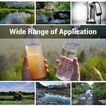 Outdoor Portable Filtration Straw, Straw Water Filter, Survival Filtration Portable Gear, Emergency Preparedness, Drinking Water Supply, Hiking, Camping, Travel, Hunting, Fishing, Mountaineering, Exploration, Survival Tool - Multicolor - View 5