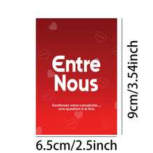 Entre Nous Couple Conversation Card Game – 18+ Intimate Relationship Questions, Deepen Connection & Spice Up Love, Perfect Date Night & Anniversary Gift For Lovers - Multicolor - View 2