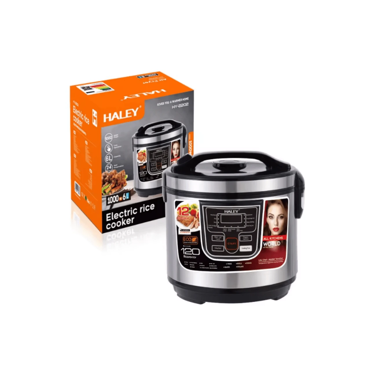 Olla Arrocera Inteligente 6l 1000w Uso Automático Sencillo - Ver 1