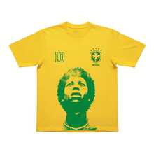 Djavan Brazil T-Shirt, World Cup 2026, Country Of Football, They Say Love Attracts, 100% Cotton, Premium Print - Yellow - View 4