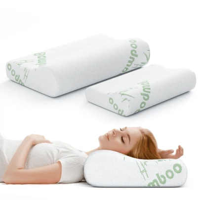 1 chiếc gối sóng bằng mút hoạt tính, thiết kế công thái học, phù hợp cho tư thế nằm nghiêng, nằm sấp và nằm ngửa, kèm vỏ gối có thể tháo rời.