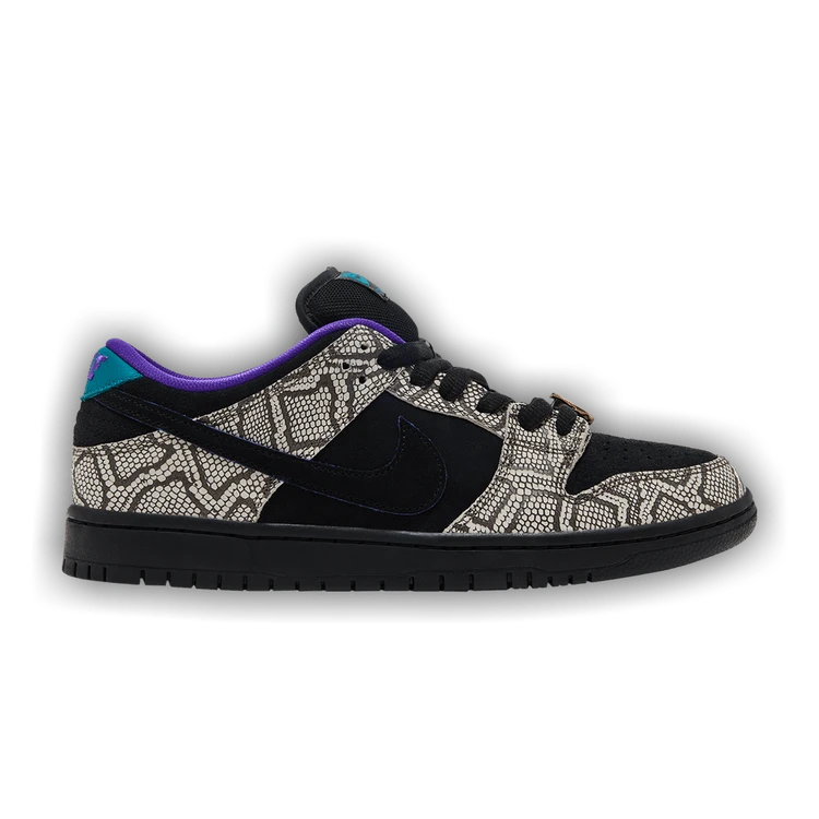 Nike Dashawn Jordan X Nike Dunk Low SB 'Copperhead' (Unisex) String/Black/Bright Spruce/Fierce Purple/Dark Russet/Black IB6208-200 Spring New - 彩色 - 查看 1