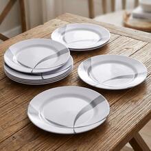 CASAMAX WL [5 PIECES] Melamine Plate 20.5 Cm | Lightweight, Durable And Elegant. Minimalist Design - 彩色 - 查看 1