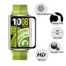 Bộ 2 miếng dán bảo vệ màn hình cho Band 11 Pro/Band 11, phủ toàn màn hình 3D, mỏng nhẹ, chống trầy xước, không bọt khí, làm từ chất liệu TPU mềm (không phải kính). - 2 cái cho băng tần HW 11 - Xem 5