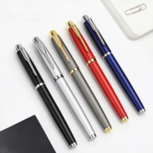 Metallkugelschreiber, schwarze Tinte, mittlere Spitze (0,5 mm), geschmeidiges Schreiben, nachfüllbar, Geschäftsgeschenk-Stift, Unterschriftenstift, unisex, geeignet für Büro-/Verwaltungsmitarbeiter, Premium-Metallstift, unverzichtbar für den Schulanfang - Mehrfarbig - Übersicht 6