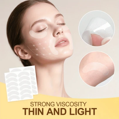 12pcs/24pcs/36pcs Forehead Wrinkle Removal Patches - Breathable Face Beauty Stickers For Forehead & Brow Area