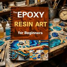 1pc Resin Art Spiral Notebook Suitable For Beginners, Comes With Complete Epoxy Resin Crafting Guide, Includes Colorful Project Ideas, Techniques And Safety Tips, Applicable For Resin Jewelry, Home Decor And Woodworking, Ideal Gift For Crafters, Christmas, Birthday And DIY Art Enthusiasts. - A - View 4
