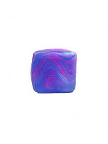 1pc New Cube Malt Squeeze Toy - Slow Rebound Squeeze Stress Relief Toy - Perfect Gift - Birthday Gift - Easter Gift - Valentine's Day Gift - Multicolor - View 13