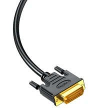 VegGieg DVI (24+1) 公对公线缆，2560*1600P 60Hz 高清传输，电脑显卡至显示器视频线，镀金接口，1.5米/3米 - 查看 5