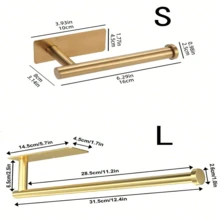 1 cái giá đựng khăn giấy bằng thép không gỉ, giá đựng giấy vệ sinh nhà bếp, giá đựng màng bọc thực phẩm trong tủ, giá đựng giấy treo tường phòng tắm, không cần khoan. - Nhiều màu - Xem 8