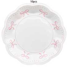 Disposable Kitchenware - Pink and White - View 8