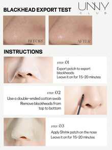 UNNY CLUB Nose Strips, Plant Extract Formula, Gentle And Non-Irritating, Shrink Pores, Balance Oil, Cleanse And Nourish Skin, Suitable For Beginners, 2 Pieces Per Pack, 5 Packs Total, Brand Beauty Cosmetics - Halloween - View 2