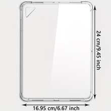 Transparent Protective Case For 2022 10th Gen 5/6th 9.7", 7/8/9th 10.2", Pro 11" 2018-2024, Air 11" 2024, Air5, Air4, Mini6, 7. Soft Protective Cover With 4 Corner Air Cushions, Anti-Scratch, High Clarity, High Transparency. Great Gift For Family And Friends. Protective Case. - Clear - View 15