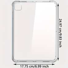 Transparent Protective Case For 2022 10th Gen 5/6th 9.7", 7/8/9th 10.2", Pro 11" 2018-2024, Air 11" 2024, Air5, Air4, Mini6, 7. Soft Protective Cover With 4 Corner Air Cushions, Anti-Scratch, High Clarity, High Transparency. Great Gift For Family And Friends. Protective Case. - Clear - View 25