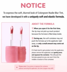 Colorgram NUDE BLUR TINT  | Soft Velvet Matte Lip Stain & Cheek Tint - 07 GEEK ROSE - 07 Geek Rose - View 9