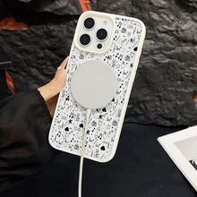 マグネット式黄ばみ防止 | 高級感あふれる2in1アクリルマグネット式スマホケース！スタイリッシュで手触りも良く、実用的な保護機能とマグネット式・耐衝撃設計を融合させた、高級感あふれるケースです。 ハンドペイントパターンケース  11  17e 手机壳  17e 手机壳 家族、恋人、友人、そして子供たちへのプレゼントに最適です。  17 Pro/15 Pro/14 Pro/Apple  Air/15 Plus/15 Pro Max/13/14 Plus/16/ 13 pro/16 Plus/15/16 Pro/14 Pro Max/16 Pro Max/12/14/11 Pro/11 Pro Max/16e/17 Pro Max/13 Pro Max/17e/12 Pro/12 Pro Max/17 - ブラック - チェックする 8