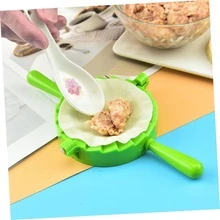 神奇饺子制作套装，4 件套 - 可制作意大利饺子、馅饼、馍馍、煎饺、锅贴、牙买加牛肉饼、馄饨面团压模和意面制作工具 - 彩色 - 查看 7