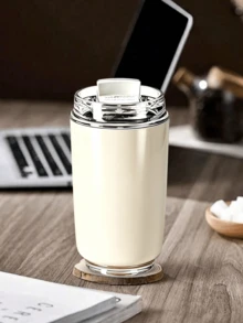 时尚杯，不锈钢240毫升真空保温瓶，不锈钢真空杯，防漏可重复使用双层杯壁，适用于冷热饮品，例如咖啡、苏打水、水果茶、果汁等，是馈赠亲友的绝佳咖啡礼品。 - 0.5L以下 - 查看 5