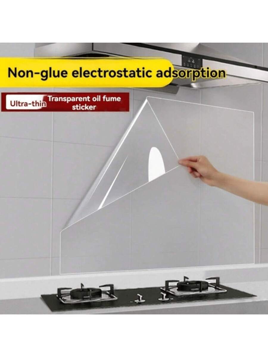 1 Cuộn màng bảo vệ nhà bếp trong suốt, chống thấm nước, chống dầu mỡ, chống cháy, chống nấm mốc, có keo dán tháo rời, thích hợp cho mặt bàn, tường, bàn cà phê, bàn ăn, đồ nội thất, phục chế đá cẩm thạch, v.v. - Nhiều kiểu dáng - Xem 1