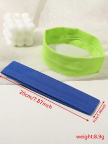 Wide Headbands For Women, Soft Elastic Hair Bands, Non-Slip Stretchy Sweatbands For Yoga, Workout, Daily Wear Women's Headbands, Hair Accessories,Travel,Birthday - Multicolor - View 3
