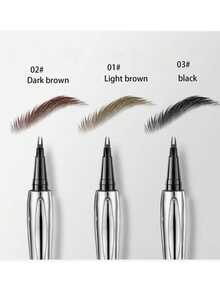 1 bút kẻ lông mày, dễ sử dụng và dễ tẩy trang, thích hợp cho trang điểm hàng ngày. - A - Xem 1