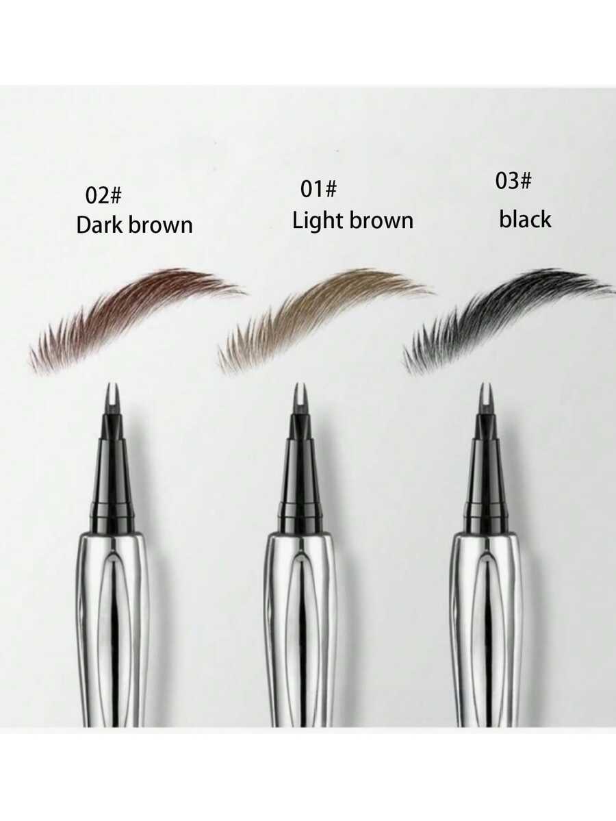 1 bút kẻ lông mày, dễ sử dụng và dễ tẩy trang, thích hợp cho trang điểm hàng ngày. - A - Xem 1