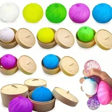 Juguete antiestrés de espuma suave y brillante de colores aleatorios - Multicolor - Ver 3