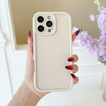 Ốp điện thoại màu kaki dày dặn, tối giản, chống sốc, tương thích với iPhone 17/17Pro/17promax/16 Pro Max/16/16 Pro/16 Plus/16E/15/15 Plus/15 Pro/15 Pro Max/11/12/13/14 Pro Max/XS/XR/11 Pro/11 Pro Max/12 Pro/12 Pro Max/13 Pro/13 Pro Max/7 Plus/14 Pro/14 Pro Max/14 Plus/7 Plus/8 Plus/8/SE2/13 Mini/12 Mini, vỏ mềm chống nước, chống sốc và chống trầy xước. - Màu be - Xem 5
