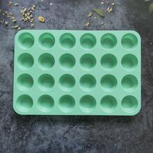 Khuôn nướng bánh muffin mini 24 ngăn, khay nướng silicon chống dính, khuôn silicon làm bánh ngọt, khuôn làm bánh pudding, dụng cụ nướng bánh, đồ dùng nhà bếp. Khuôn làm bánh mousse, thạch, bánh trứng tart, bánh mì. - Nhiều màu - Xem 10