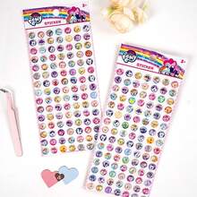 Hasbro Pegatinas de cristal con diseños de animales de dibujos animados, calcomanías de gemas autoadhesivas para scrapbooking y papelería - Estilos aleatorios - Ver 8