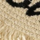 Beige Fabric Strips With Lettering