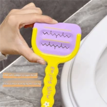 Toilet Corner Crevice Scraper, Multifunctional Bathroom Cleaning Tool, No Dead Angle, Non-Dirty Hands, Long Handle Cleaning Brush - Crevice Brush - View 4