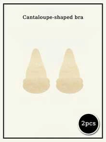 10 piezas de almohadillas desechables para el pecho de tela no tejida, almohadillas para el pecho en forma de calabaza negra de tela no tejida | Sin tirantes, autoadhesivas, respetuosas con la piel, invisibles, cómodas, anti-caída, anti-abultamiento - Multicolor - Ver 9