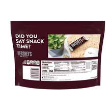 HERSHEY'S Milk Chocolate Snack Size Bars Jumbo Pack 18oz | Classic Creamy Chocolate Mini Treats Bulk Pack - 15g - View 2