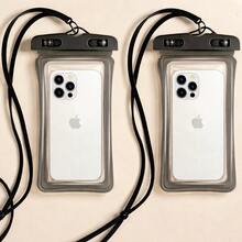 1pc/2pcsTouchscreen Waterproof Phone Bag – Dry Pouch For Beach & Swimming - A - View 11