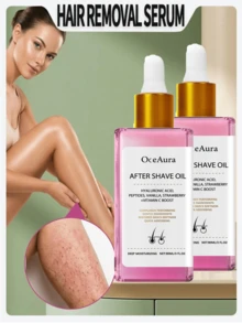 Strawberry After Shave Oil | Post Hair Removal Care Oil, Gentle Formula, Soothes Irritated Skin, Deeply Moisturizes & Nourishes, Leaves Skin Smooth & Soft - Gel - View 8